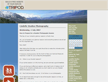 Tablet Screenshot of lindellestudiosphotography.tripod.com