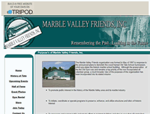 Tablet Screenshot of marblevalleyfriends.tripod.com