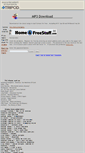 Mobile Screenshot of mp3ztoday.tripod.com