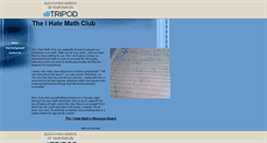 Desktop Screenshot of ihatepi.tripod.com