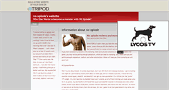 Desktop Screenshot of no-xplode.tripod.com