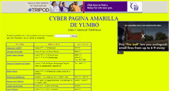 Desktop Screenshot of amarillasdeyumbo.tripod.com