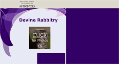 Desktop Screenshot of devinerabbitry.tripod.com