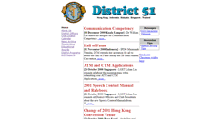 Desktop Screenshot of district51-org.tripod.com