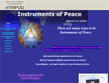 Tablet Screenshot of instrumentsofpeace.tripod.com