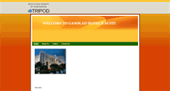 Desktop Screenshot of ganoladhotelsuite.tripod.com