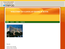 Tablet Screenshot of ganoladhotelsuite.tripod.com
