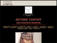 Tablet Screenshot of antoinetzapoff.tripod.com