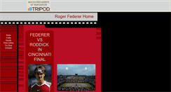 Desktop Screenshot of federerhome.tripod.com