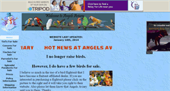Desktop Screenshot of angelsaviary.tripod.com