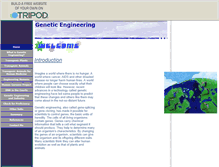 Tablet Screenshot of genetic-engineering.tripod.com