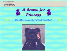 Tablet Screenshot of princesscrown.tripod.com