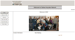 Desktop Screenshot of dallasamputeenetwork.tripod.com