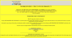 Desktop Screenshot of circusweb.tripod.com