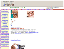 Tablet Screenshot of dentalhealthng.tripod.com