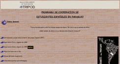 Desktop Screenshot of estudiantesparaguay.tripod.com