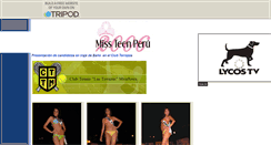 Desktop Screenshot of missteenper.tripod.com