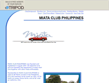 Tablet Screenshot of miataph.tripod.com
