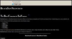 Desktop Screenshot of blacksanfrancisco.tripod.com