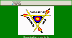 Desktop Screenshot of lowestoftarcheryclub.tripod.com