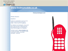Tablet Screenshot of findmymobile.tripod.com
