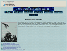 Tablet Screenshot of hist-ww2.tripod.com