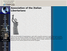 Tablet Screenshot of italianlibertarians.tripod.com