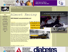Tablet Screenshot of almostracing.tripod.com