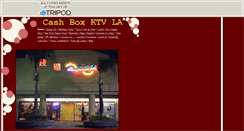 Desktop Screenshot of cashboxktv.tripod.com