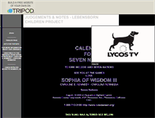 Tablet Screenshot of lensbornchildrenprojectcmv.tripod.com