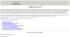 Desktop Screenshot of noenglishonly.tripod.com