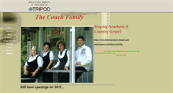 Desktop Screenshot of couchfamilymusic.tripod.com