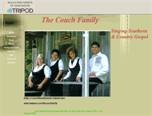 Tablet Screenshot of couchfamilymusic.tripod.com