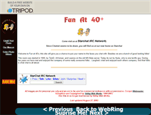 Tablet Screenshot of fun40plus.tripod.com