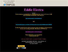 Tablet Screenshot of eddieelectra.tripod.com