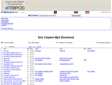 Tablet Screenshot of ericclaptonmp3.tripod.com