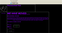 Desktop Screenshot of paranormalpub.tripod.com