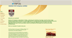 Desktop Screenshot of hammeroilco.tripod.com