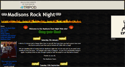 Desktop Screenshot of madisonsrocknight.tripod.com