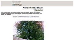 Desktop Screenshot of marinecorpfitness.tripod.com