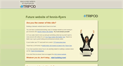 Desktop Screenshot of fennis-flyers.tripod.com