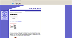 Desktop Screenshot of doitwithwood.tripod.com