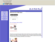Tablet Screenshot of doitwithwood.tripod.com