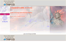 Tablet Screenshot of commonwealthrecovery.tripod.com