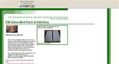 Desktop Screenshot of cmgamebirdfarm.tripod.com