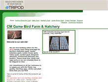 Tablet Screenshot of cmgamebirdfarm.tripod.com