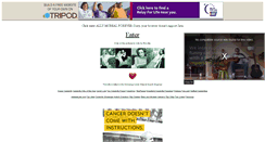 Desktop Screenshot of allymf.tripod.com