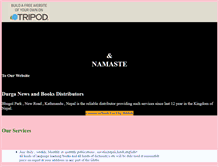 Tablet Screenshot of durganewsandbooks.tripod.com