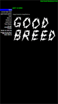 Mobile Screenshot of goodbreed.tripod.com