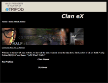 Tablet Screenshot of clanex2.tripod.com